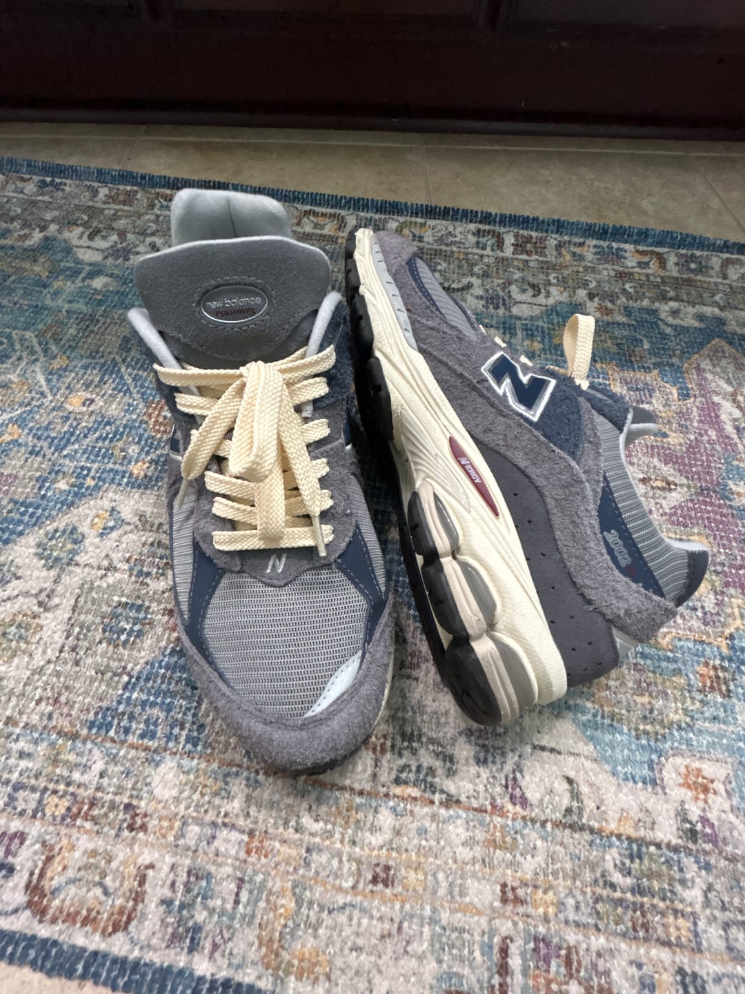 Customer photo review of New Balance Replacement Shoe Laces