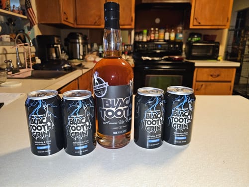Customer photo review of BLACKTOOTH 7 YEAR AMERICAN RYE WHISKEY (750mL)