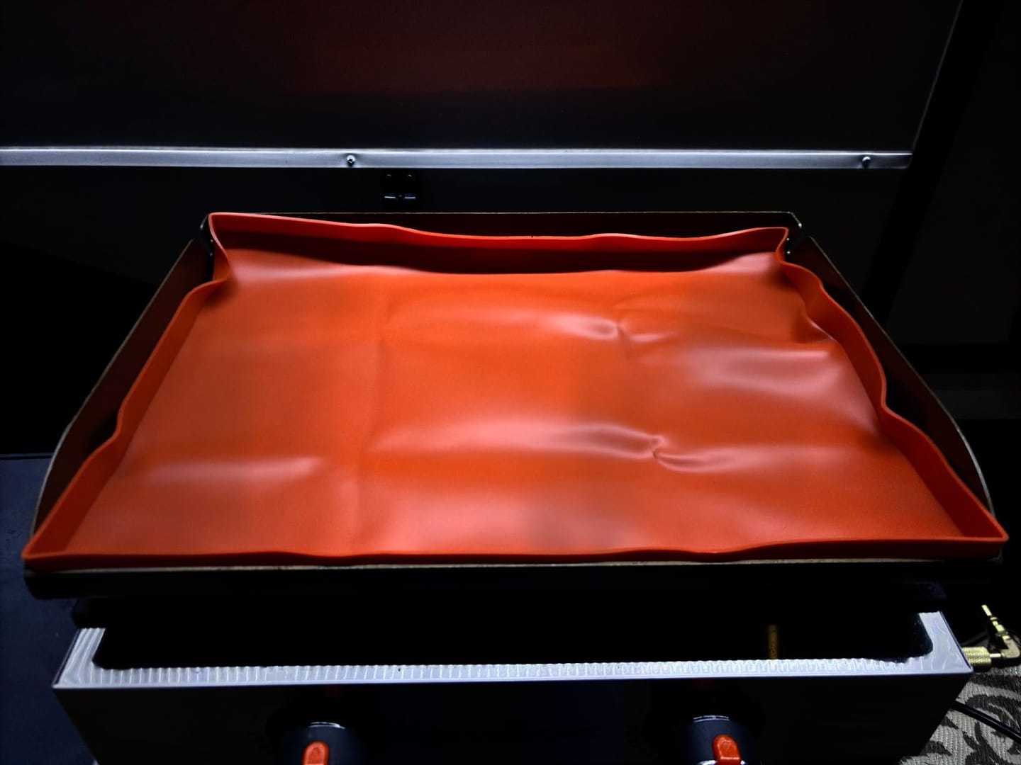 Customer photo review of Silicone Griddle Mat