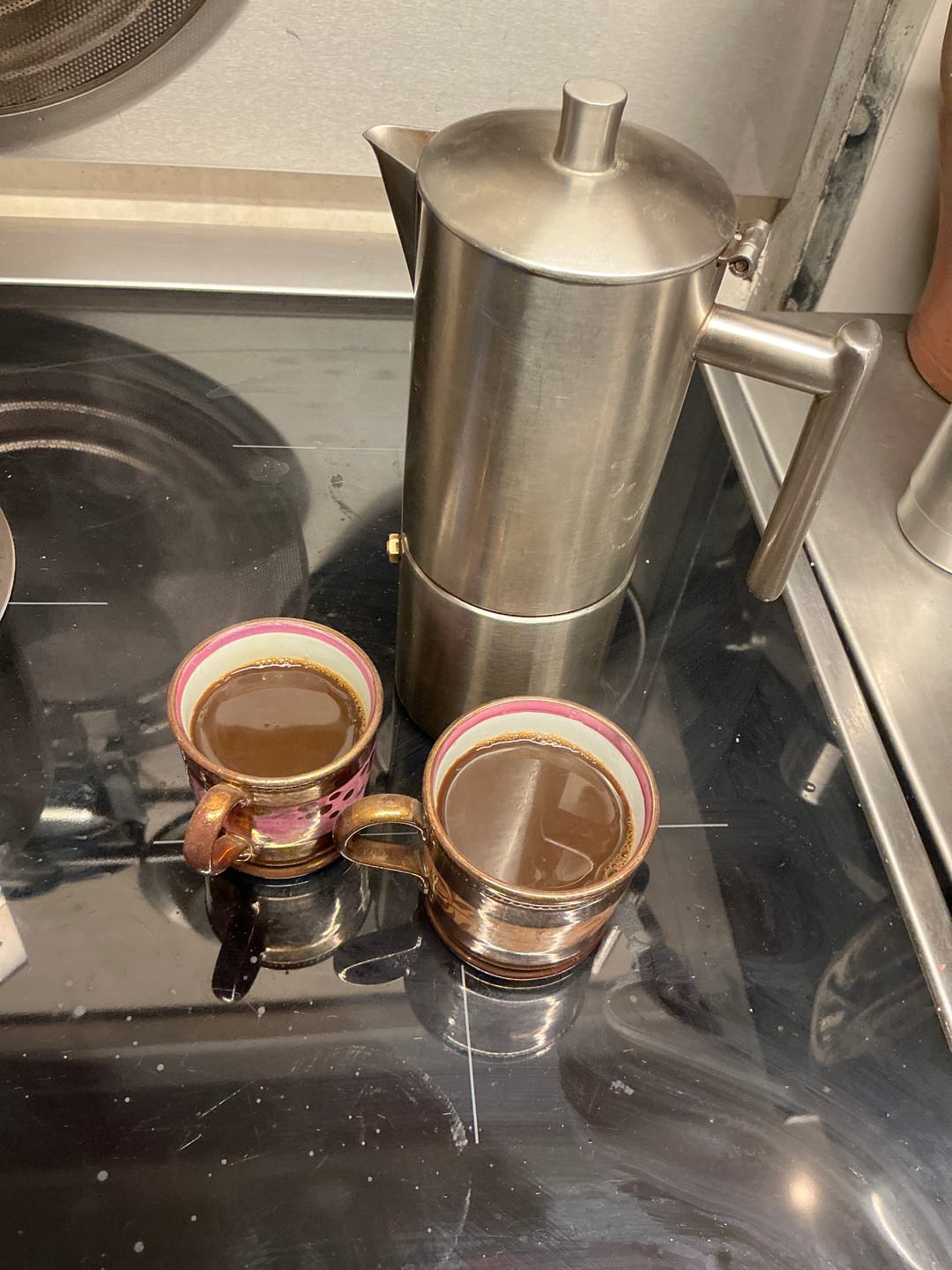 Customer photo review of Dark Roast Espresso Fairtrade Organic Coffee Beans 1 kg