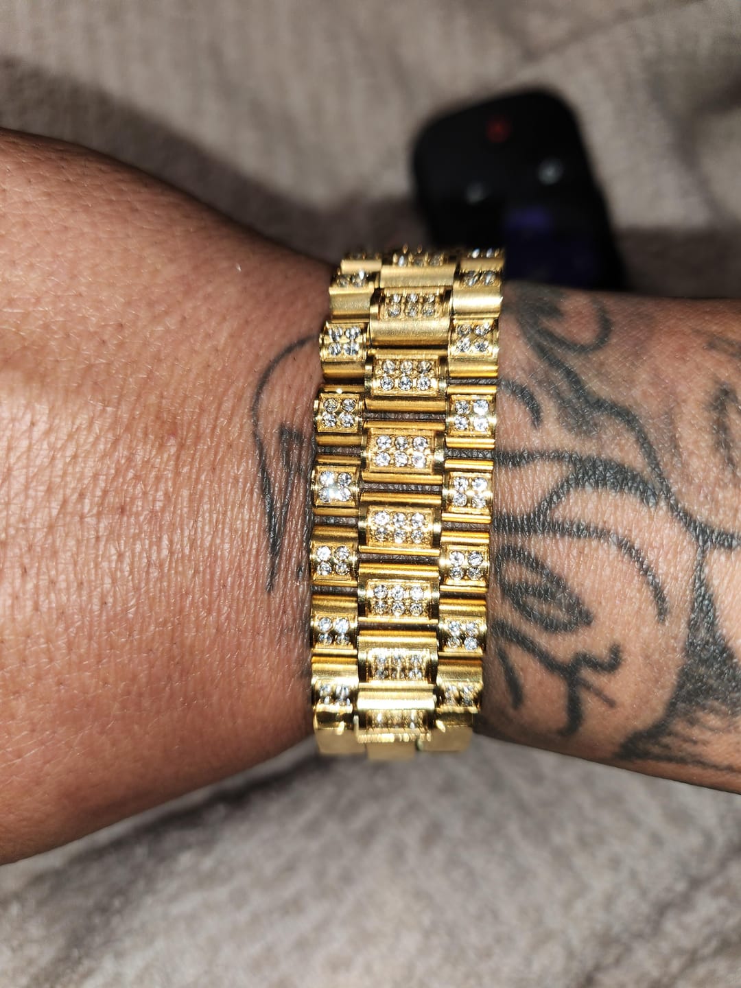Customer photo review of Presidential Men's Bracelet