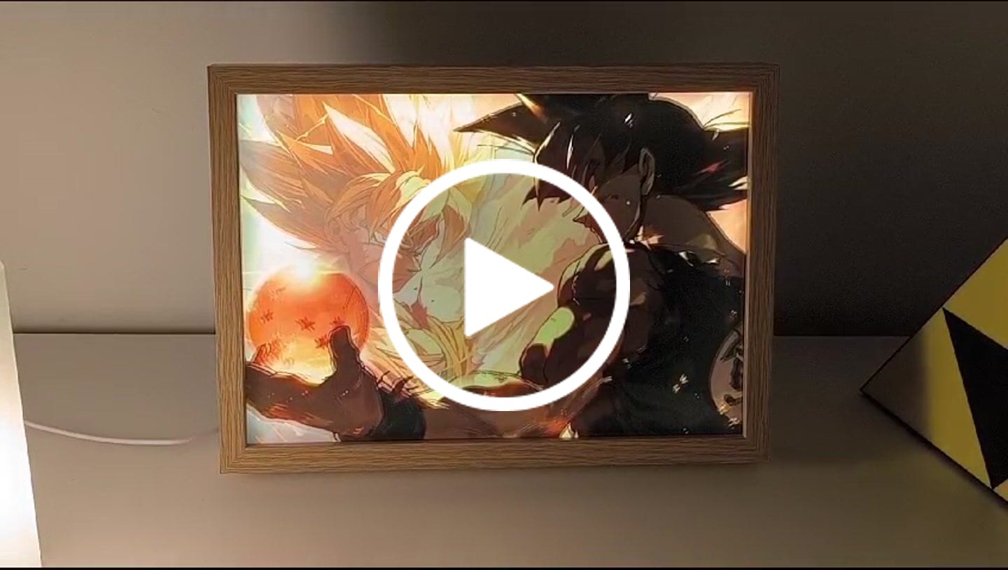 Customer video review of Custom Glowpainting