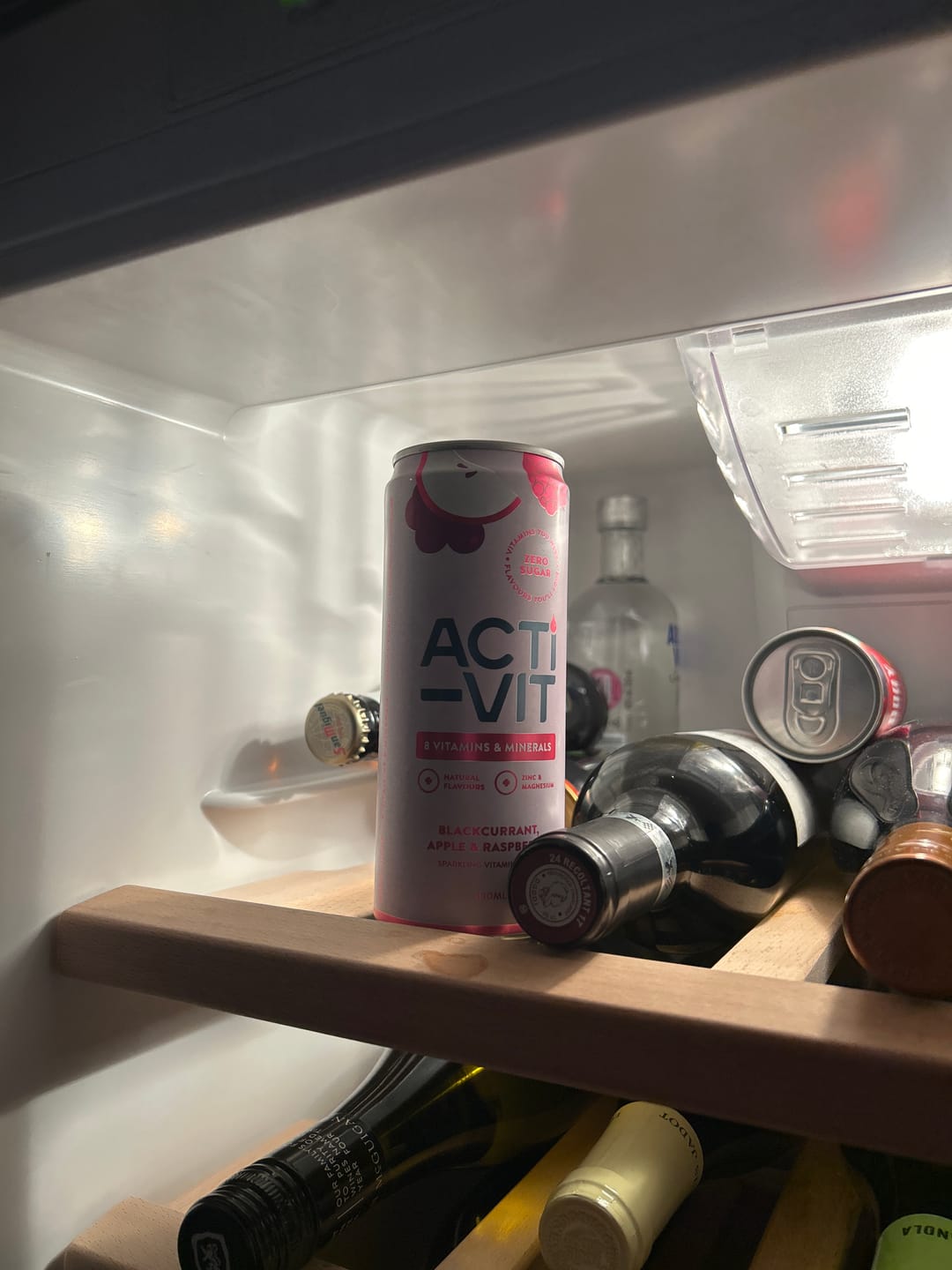 Customer photo review of Acti-Vit Blackcurrant, Apple & Raspberry