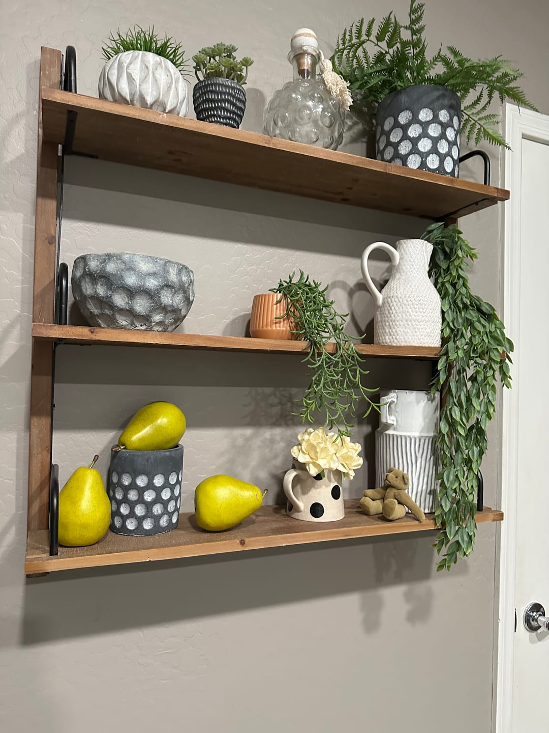 Customer photo review of Decorative Green Pear