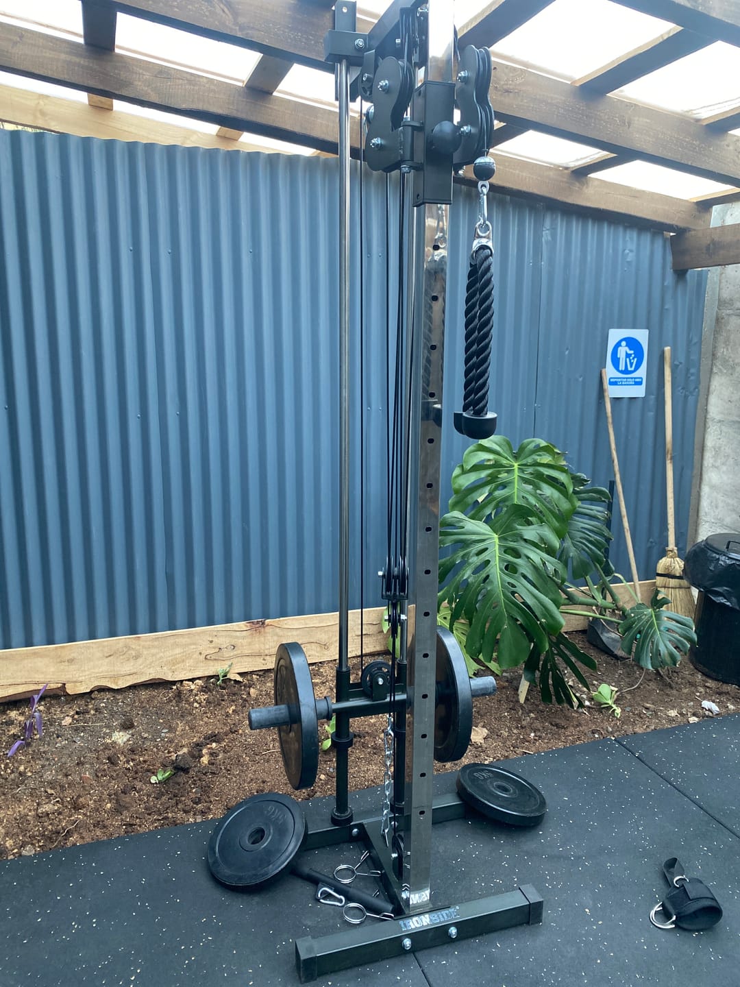 Customer photo review of Polea Alta LITE IRONSIDE