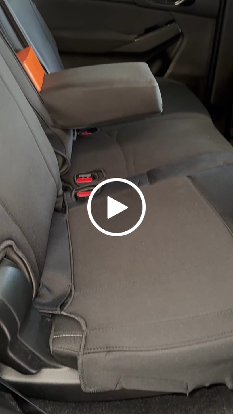 Customer video review of Sharkskin PLUS Seat Covers for Isuzu MU-X 5 Seater (06/2021-On)