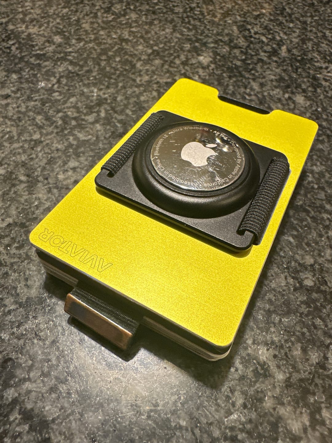 Customer photo review of Metal AirTag Holder