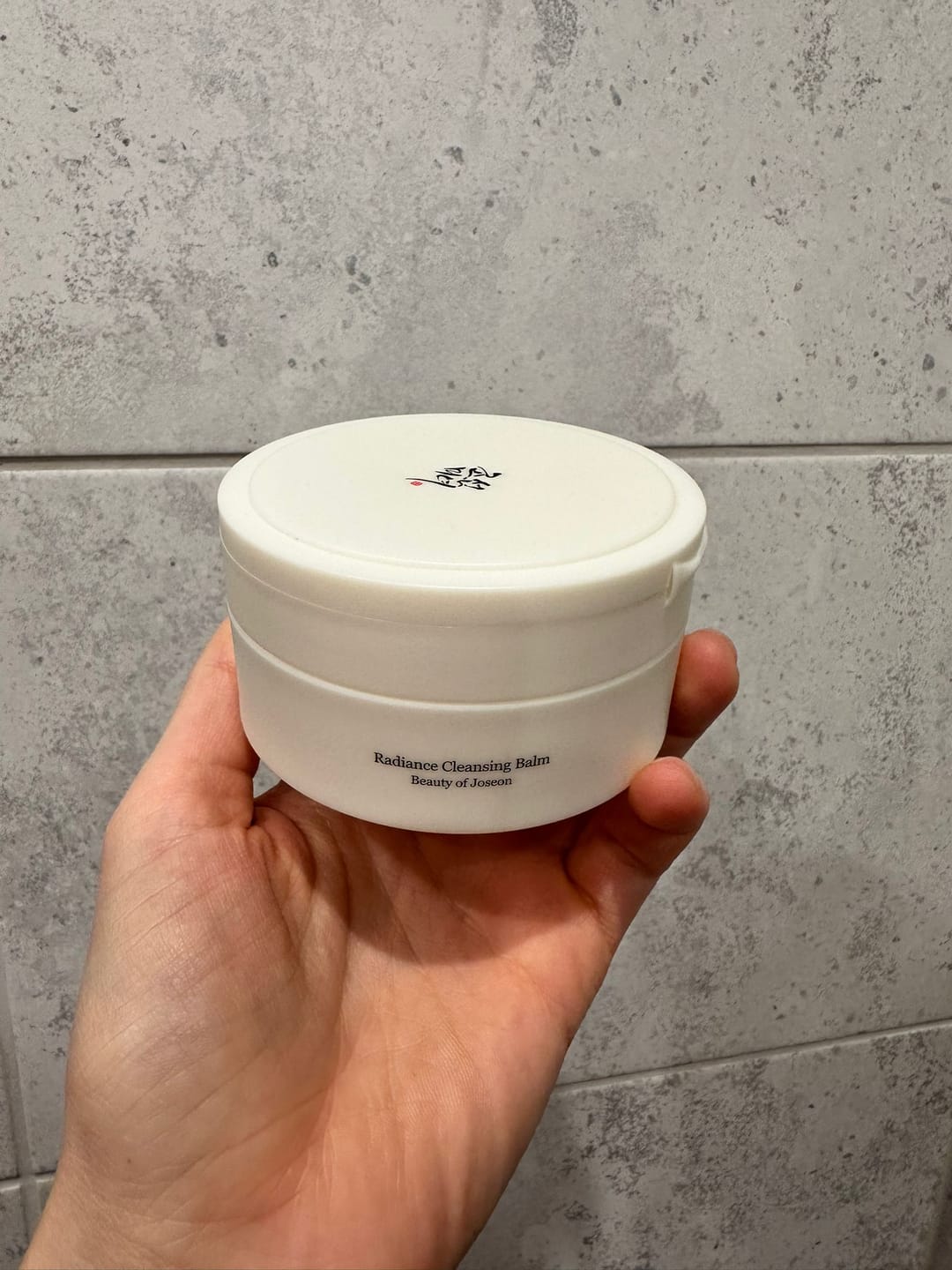 Customer photo review of Attīrošs balzams ar rīsūdeni un sojas fermentiem Beauty of Joseon Radiance Cleansing Balm