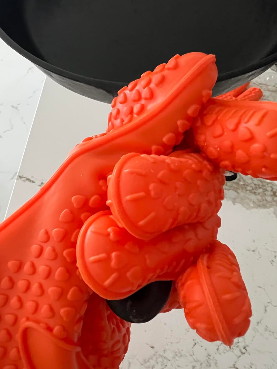 Customer photo review of Smoker Oven Gloves