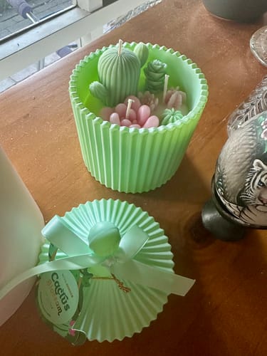 Customer photo review of Cactus Blossom (Candle)