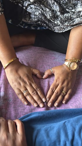 Customer photo review of Nail Bangle Bracelet