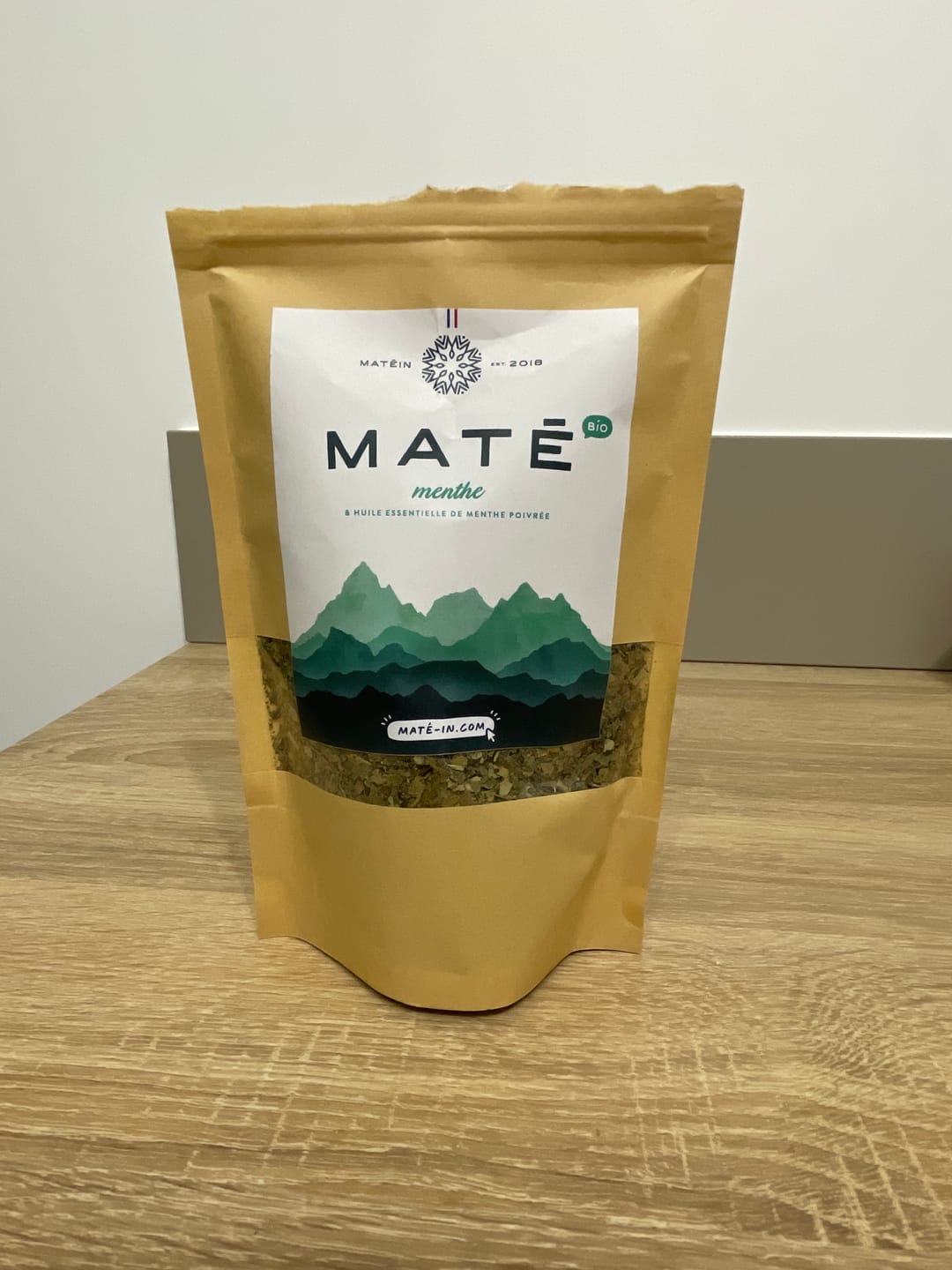 Customer photo review of Maté Menthe 🍃