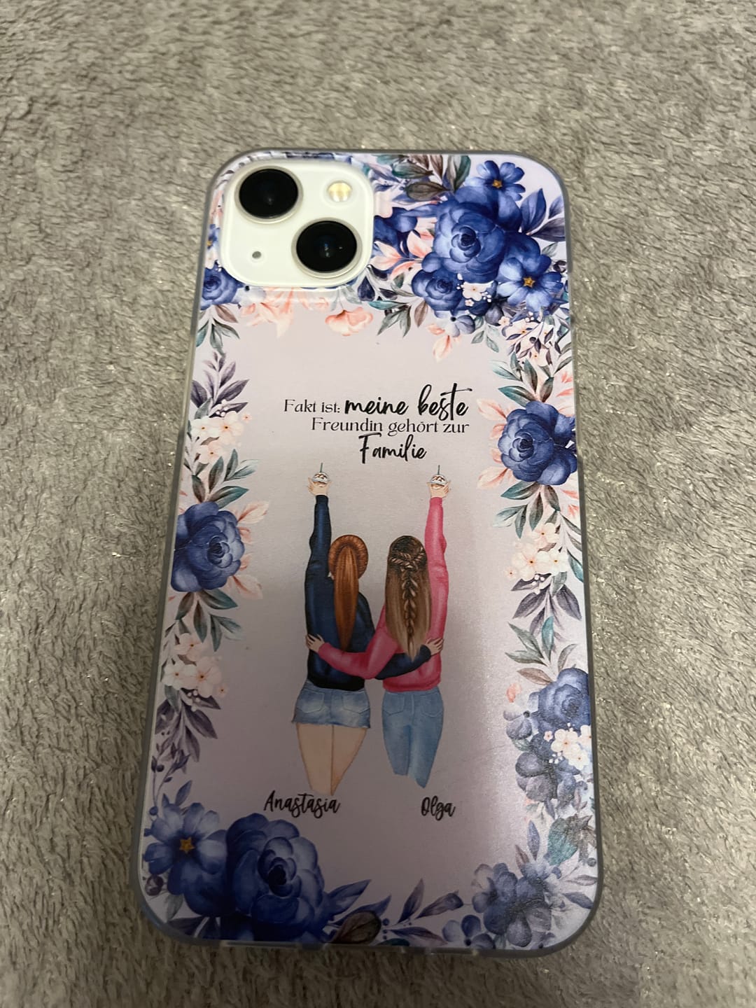 Customer photo review of Best friends forever - Personalisierte Handyhülle