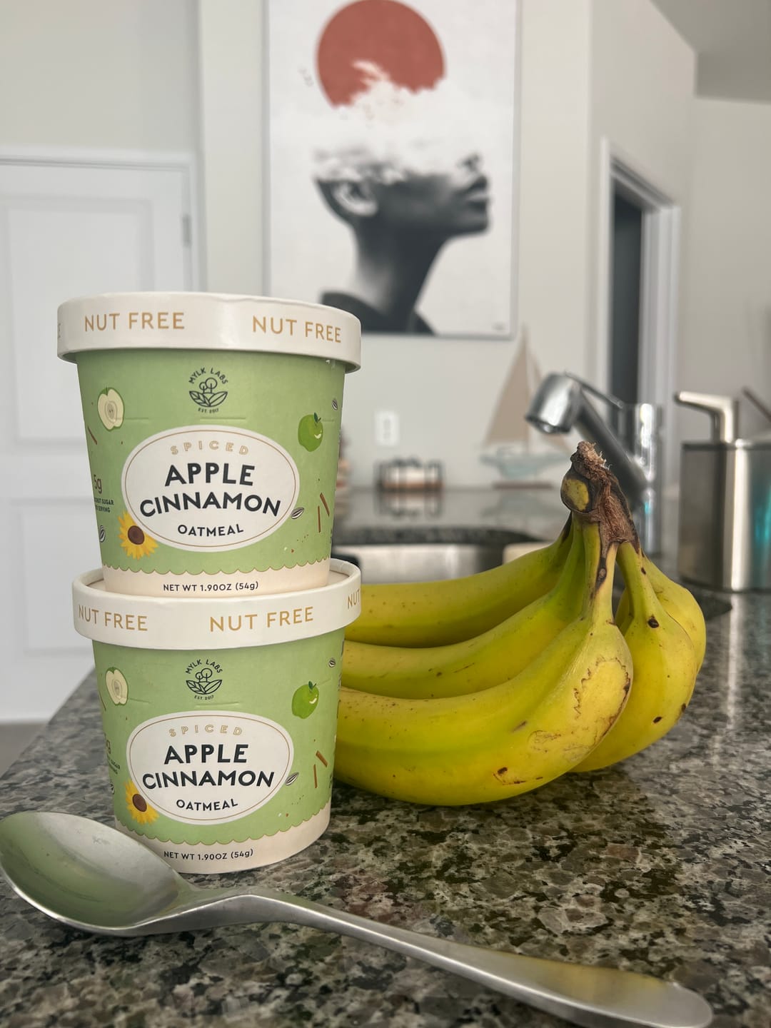 Customer photo review of Apple Cinnamon Oatmeal