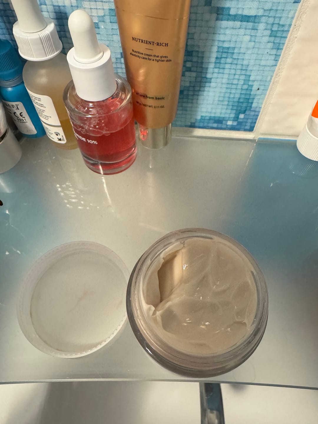 Customer photo review of Barojošs krēms ar melno soju Round Lab Soybean Nourishing Cream