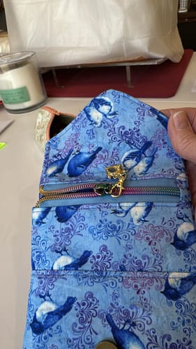 Customer photo review of Haru Trifold Wallet Pattern