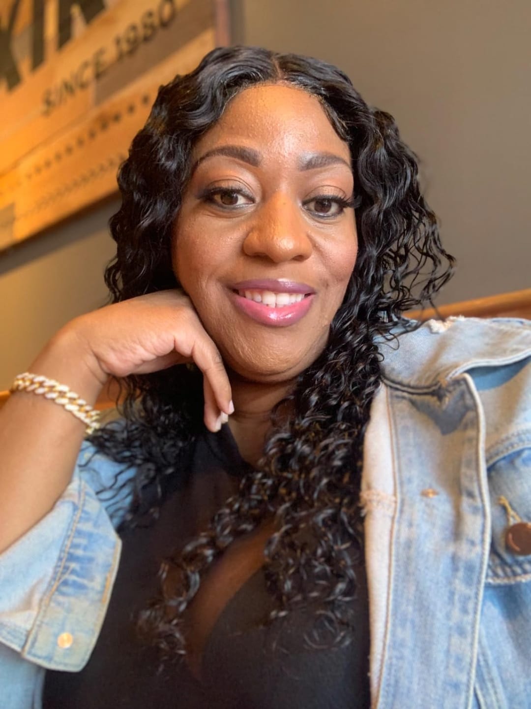 Customer photo review of MABEL NECKLACE, BRACELET AND HOOP  STACK(Ready to Ship)