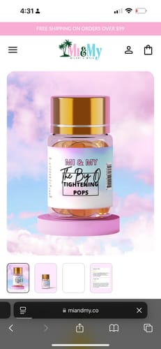 Customer photo review of The Big O Tightening Pops