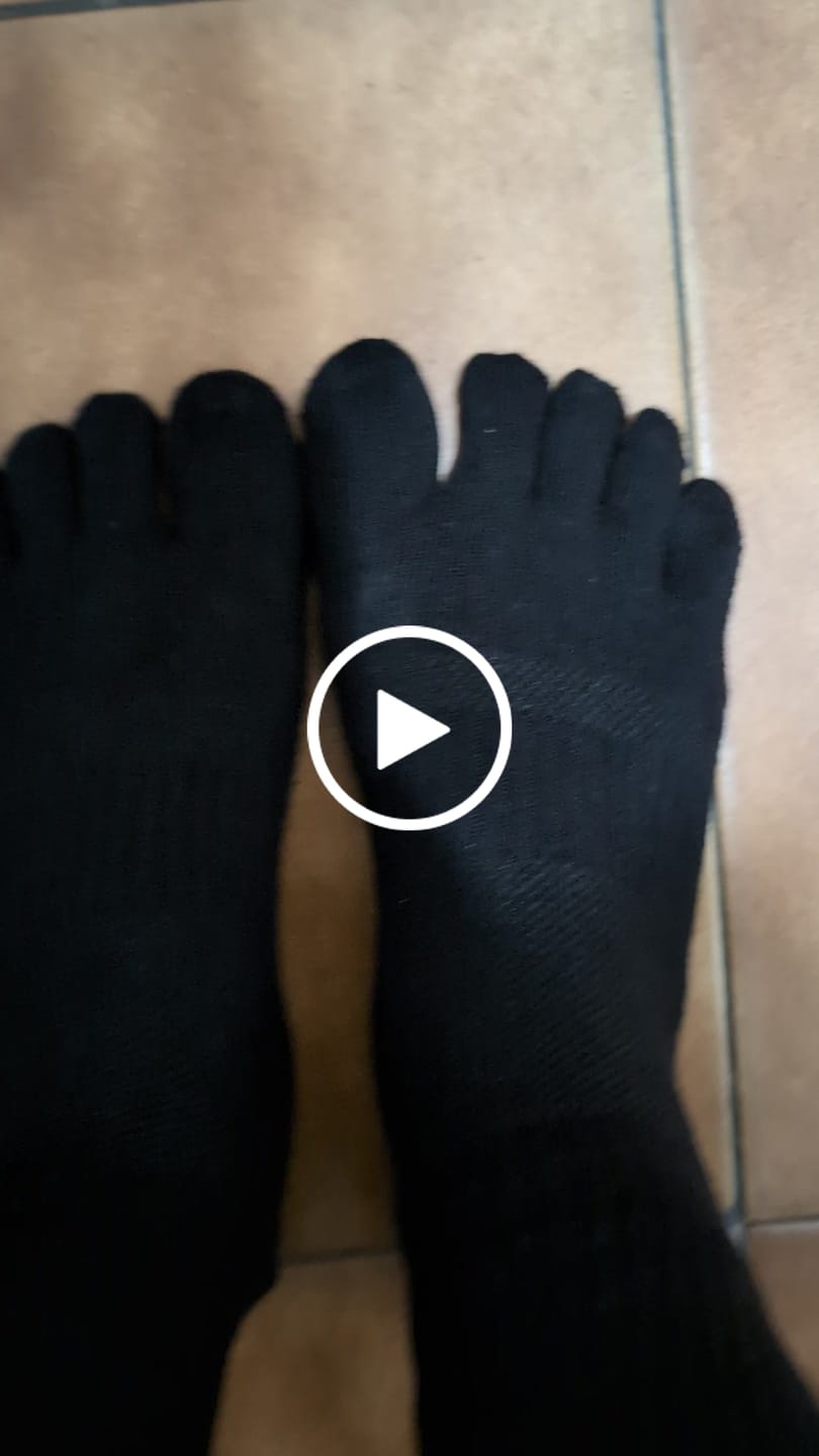 Customer video review of Calcetines 5 dedos- Sport Técnicos