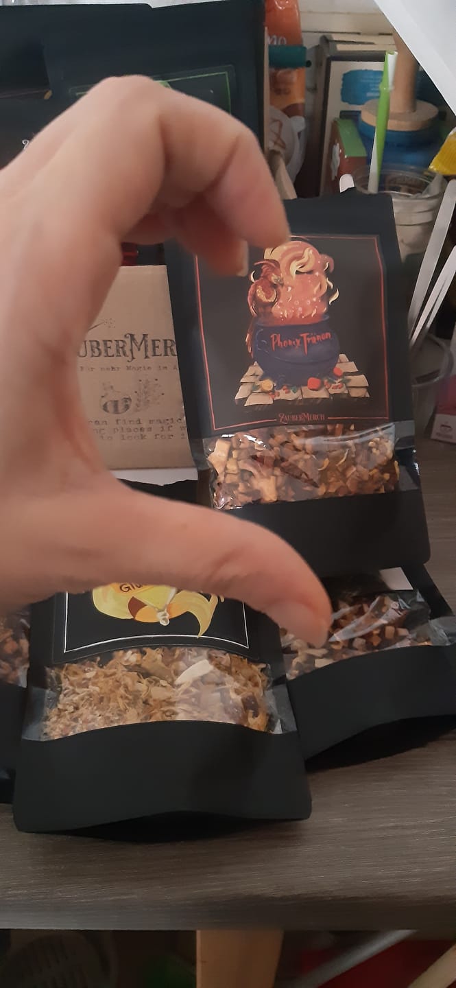 Customer photo review of Phönix Tränen - Zaubertrank Teemischung