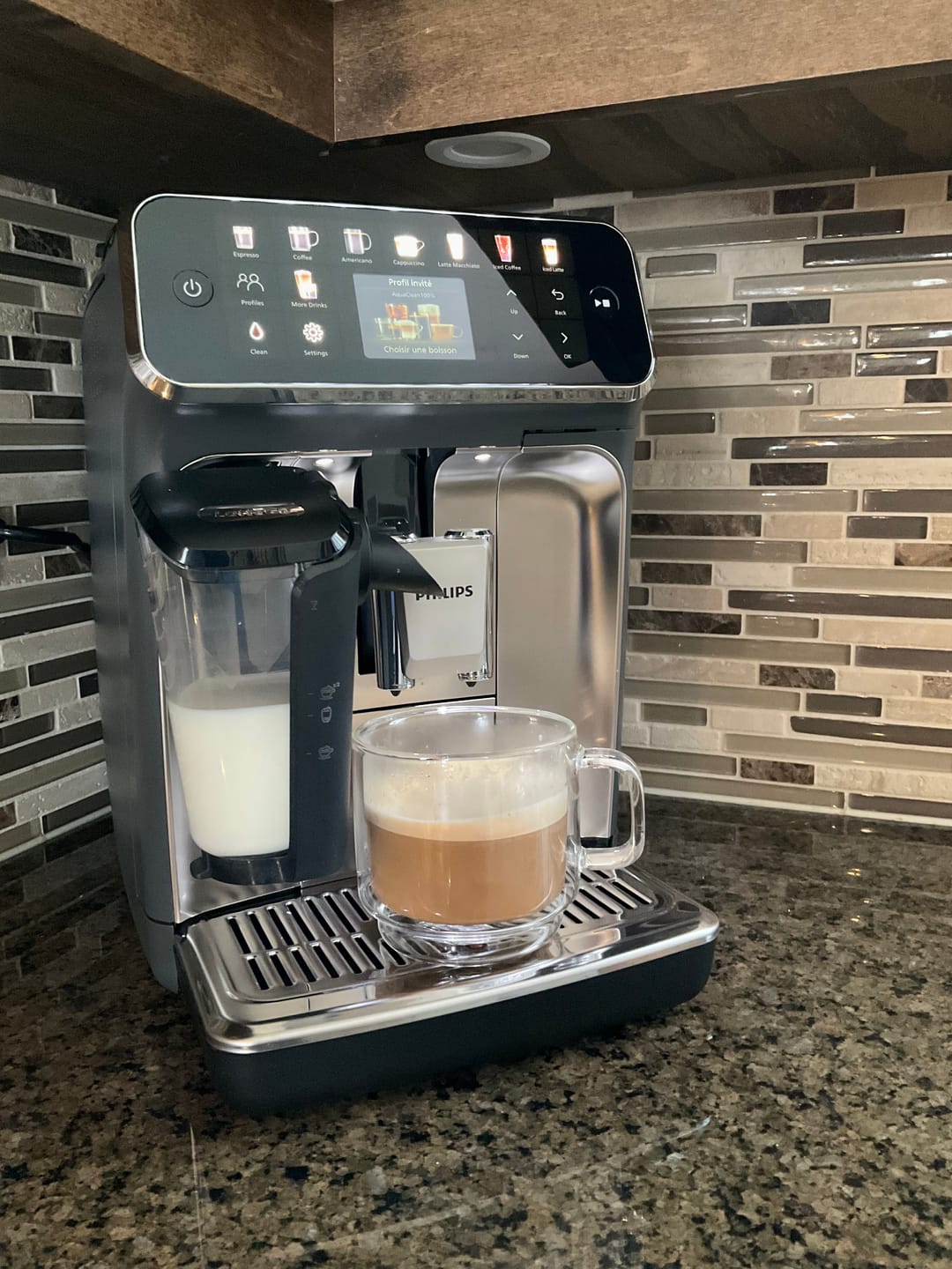 Customer photo review of Philips - Series 5500 LatteGo EP5544/90