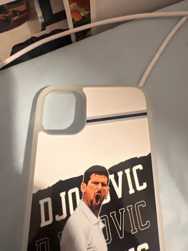 Customer photo review of Novak Djokovic