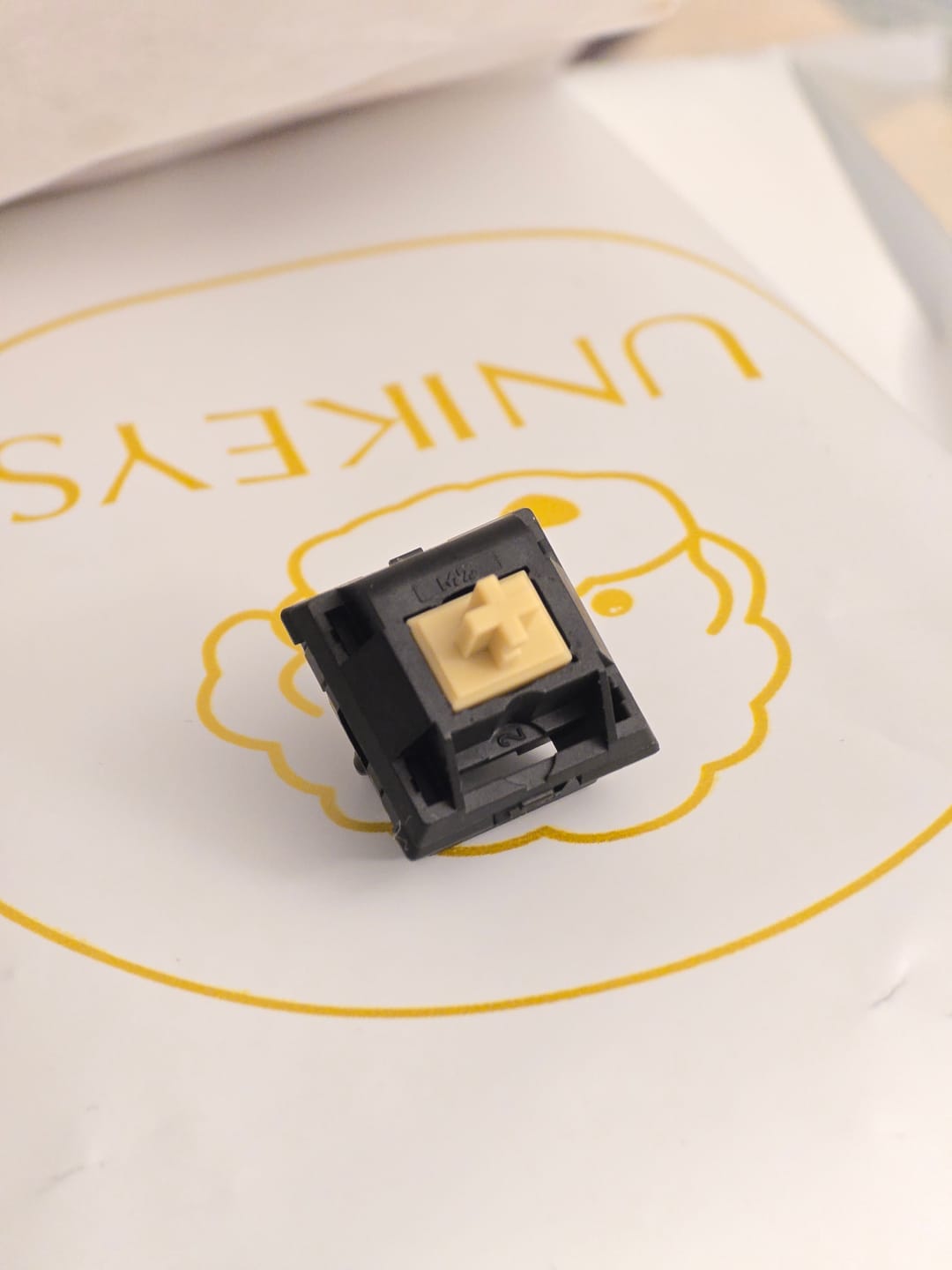 Customer photo review of KEYGEEK X MZ Y3 LINEAR SWITCH FACTORY LUBED EDITION (10PCS)