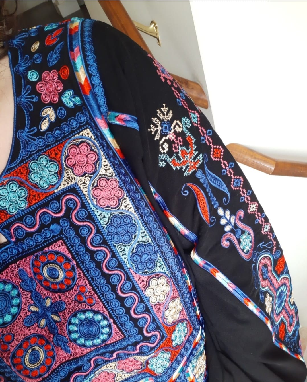 Customer photo review of Color pop Palestinian Traditional Dress Thobe