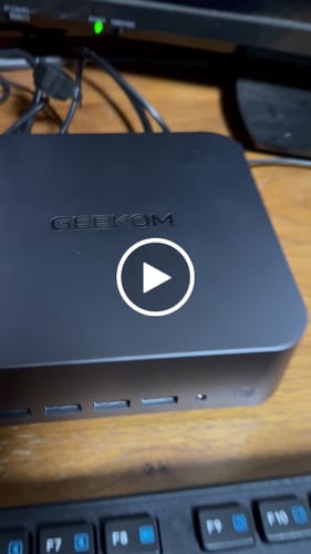 Customer video review of GEEKOM AI PC NUC GT1 Mega ミニPC 第14世代 インテル® CORE™ Ultra7-155H/ Ultra9-185H