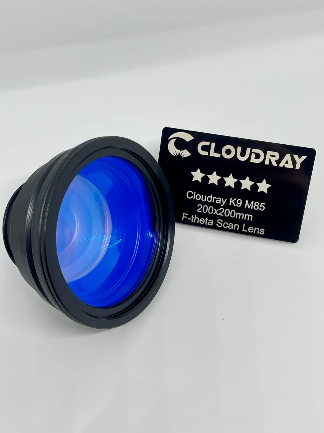 Customer photo review of Cloudray K9 M85 Fiber Laser F-theta Scan Lens
