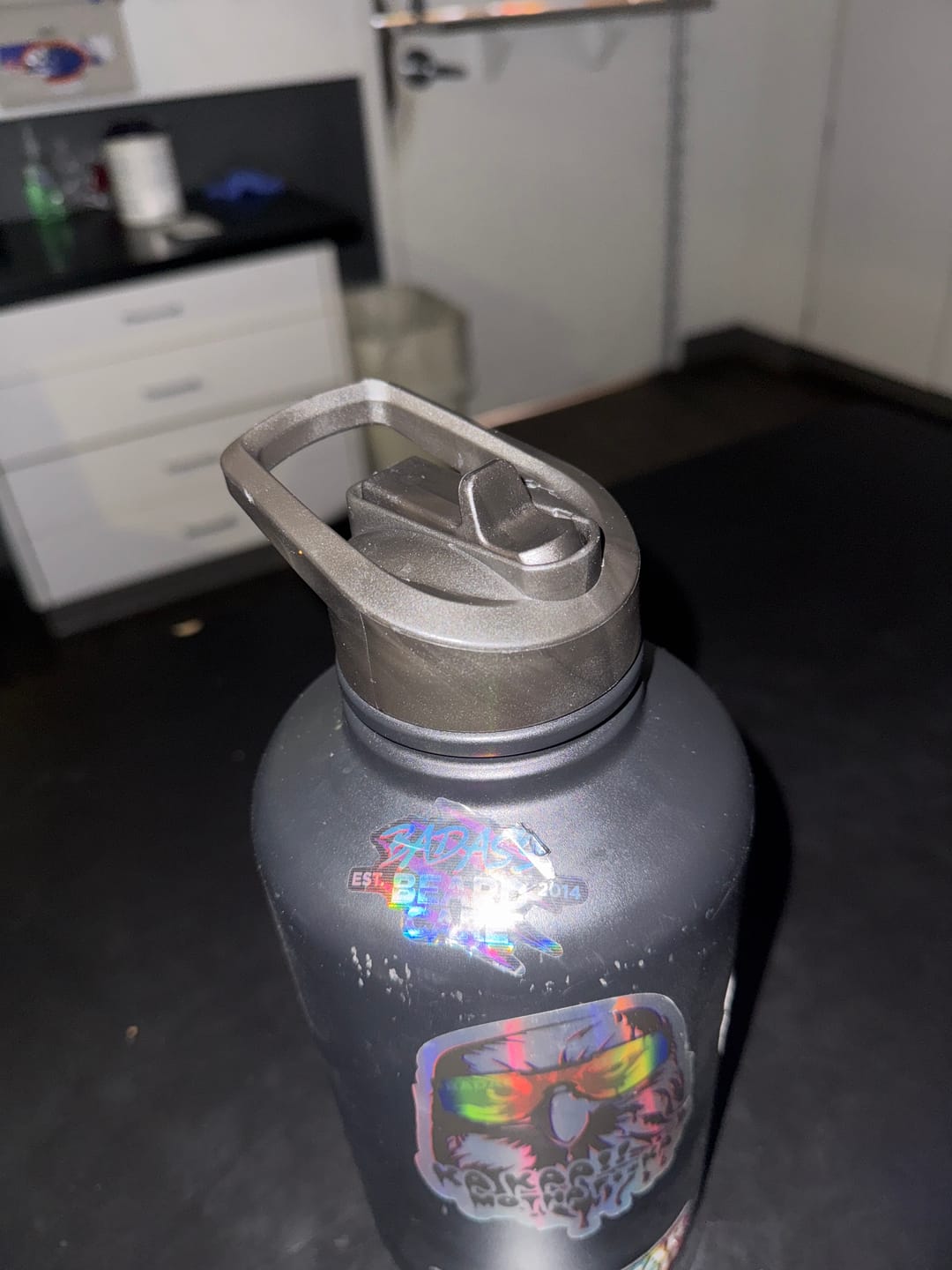 Customer photo review of Straw Lid 32oz & 64oz