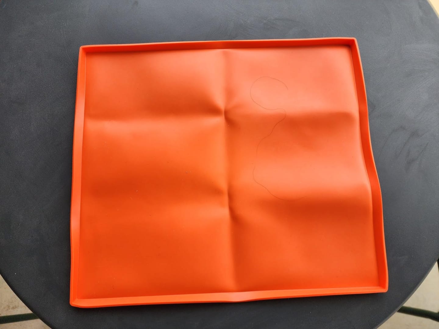 Customer photo review of Silicone Griddle Mat