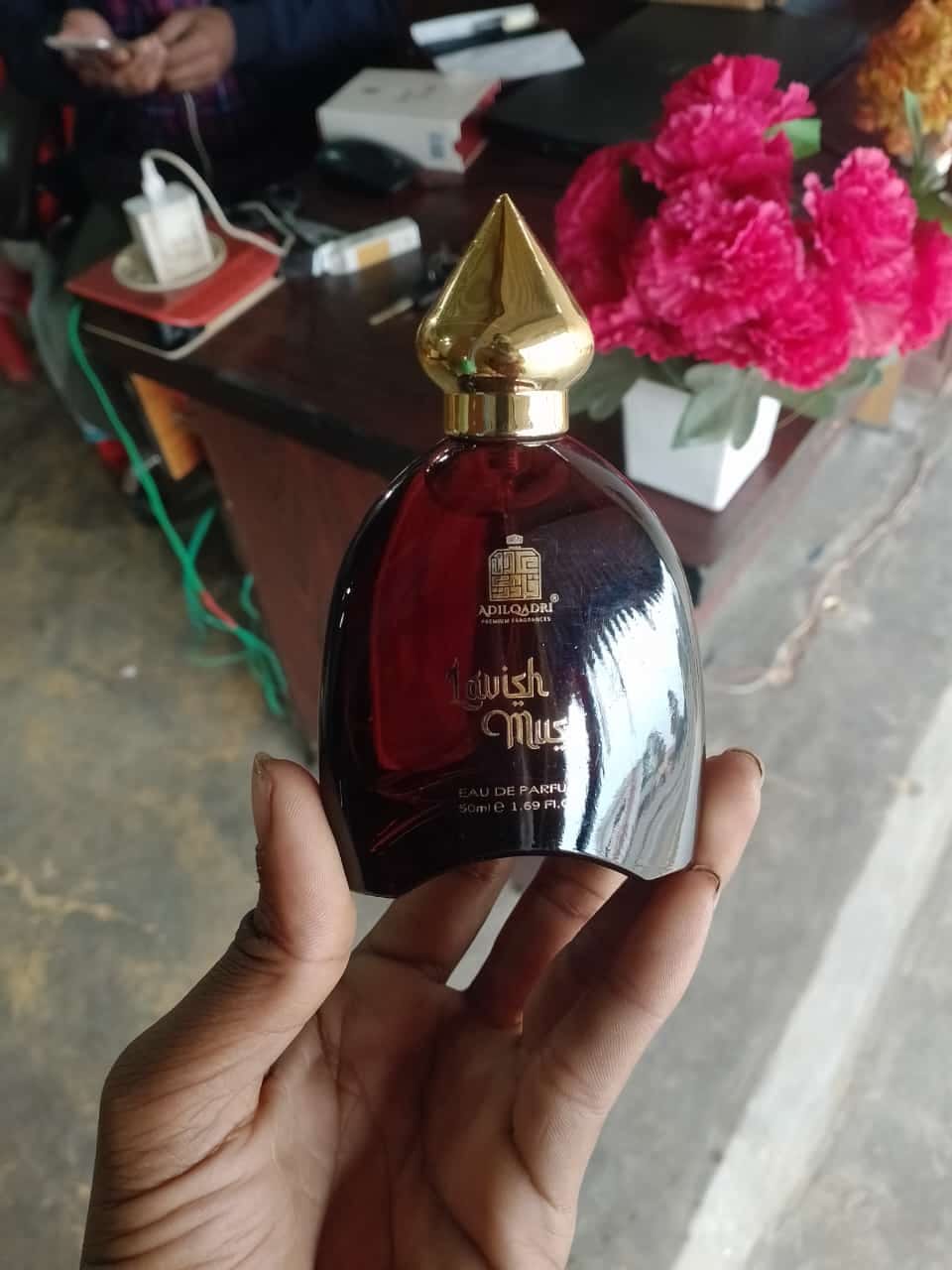 Customer photo review of Lavish Musk Perfume Spray