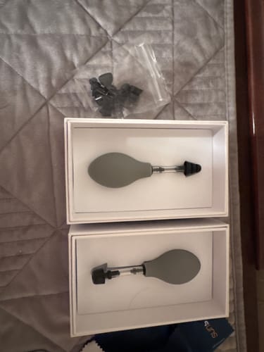 Customer photo review of Zōk Relief Replacement Earbud Ear Tips