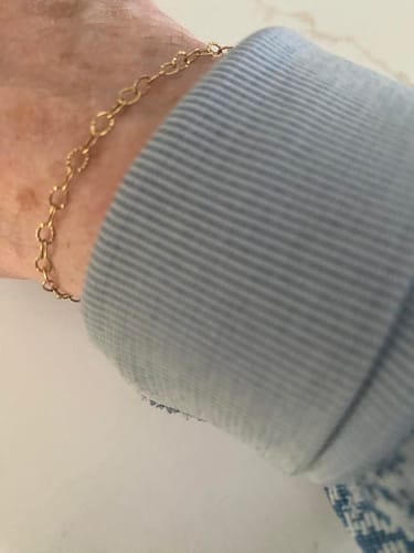 Customer photo review of Permanent Jewelry