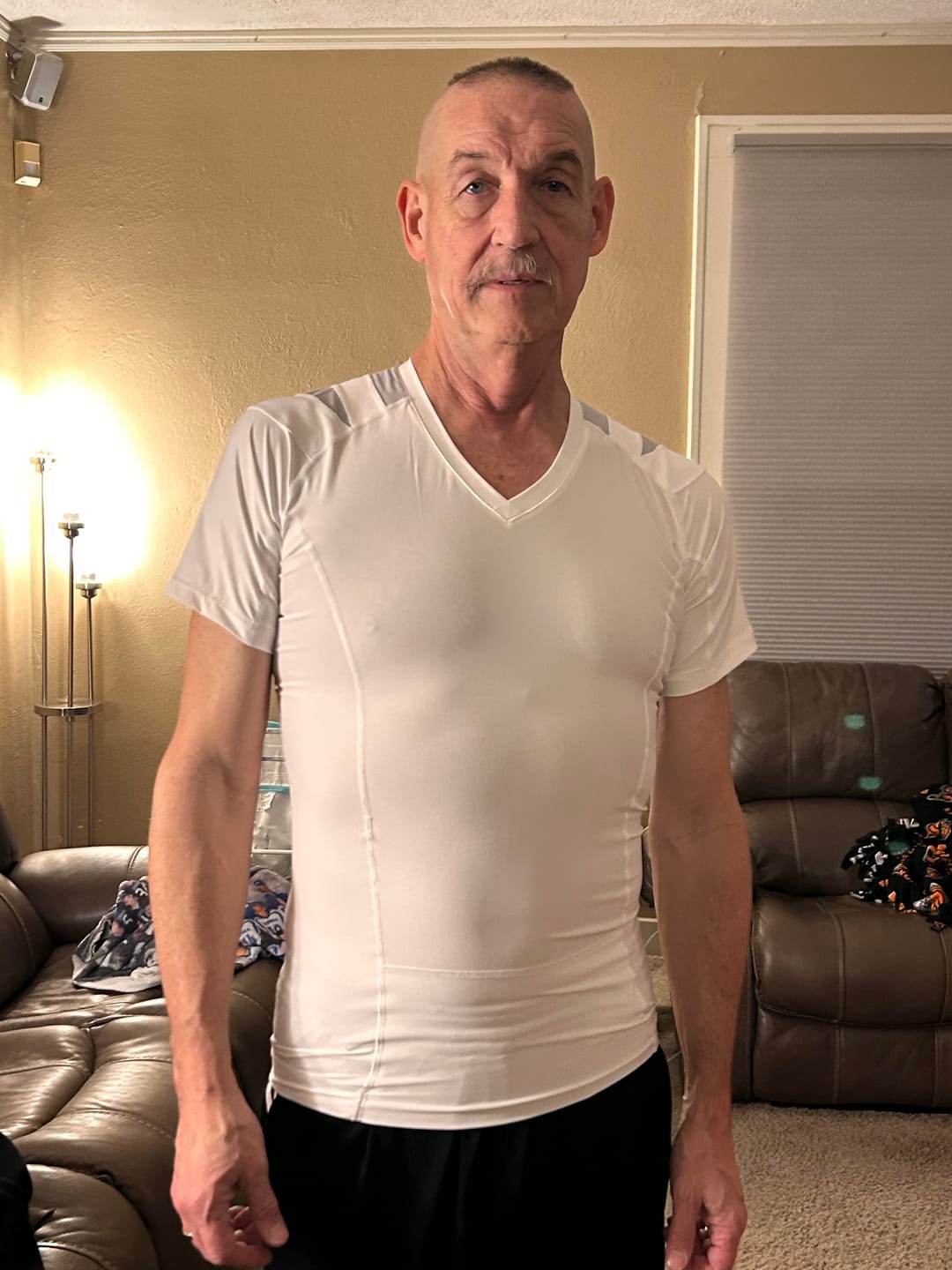 Customer photo review of Posture Shirt For Men - Pullover