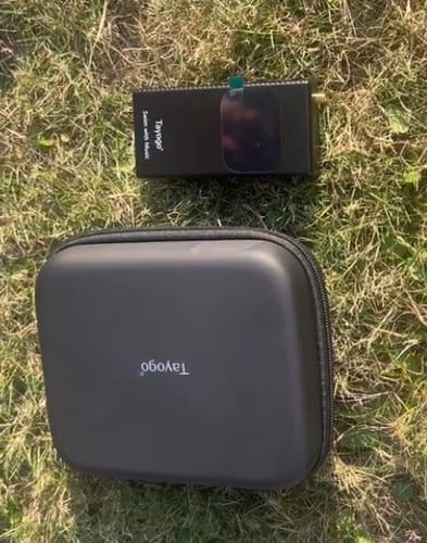 Customer photo review of Stream Music Combo - Wireless Transmitter + Waterproof Premium Bone Conduction Headphones Bluetooth &  Receiver