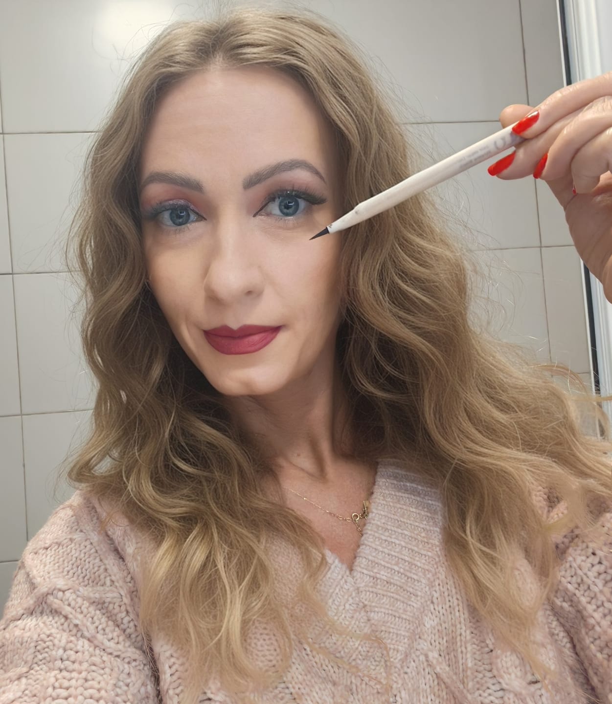 Customer photo review of Tus de ochi rezistent la apa