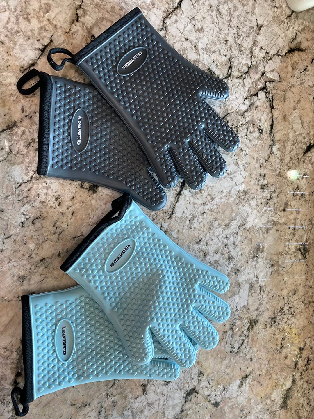 Customer photo review of Smoker Oven Gloves