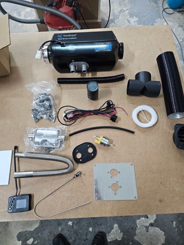 Customer photo review of Air GSM 4G/﻿5G Diesel Air Heater 5kW & 8kW 12V/24V