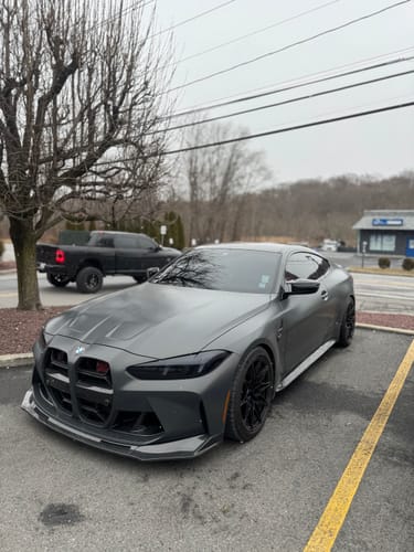 Customer photo review of CSL Style Dry Carbon Fiber Front Grill - G80 M3 | G82 / G83 M4