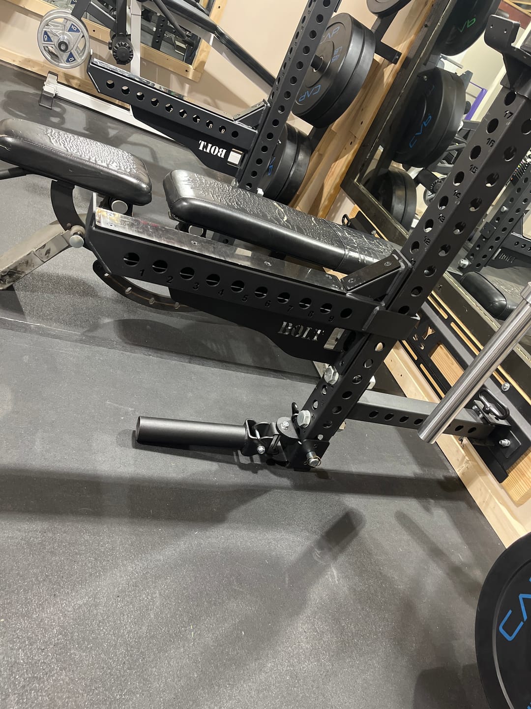 Customer photo review of Rack Mounted Landmine