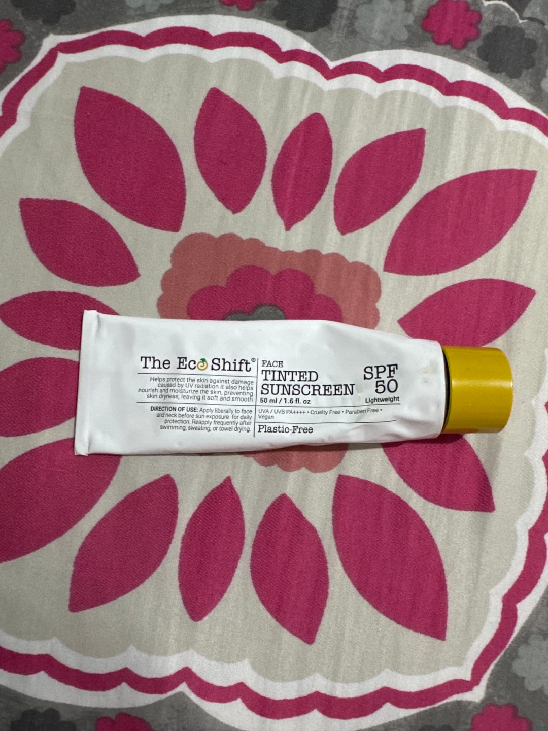 Customer photo review of Lightweight  Daily Tinted Sunscreen with SPF50