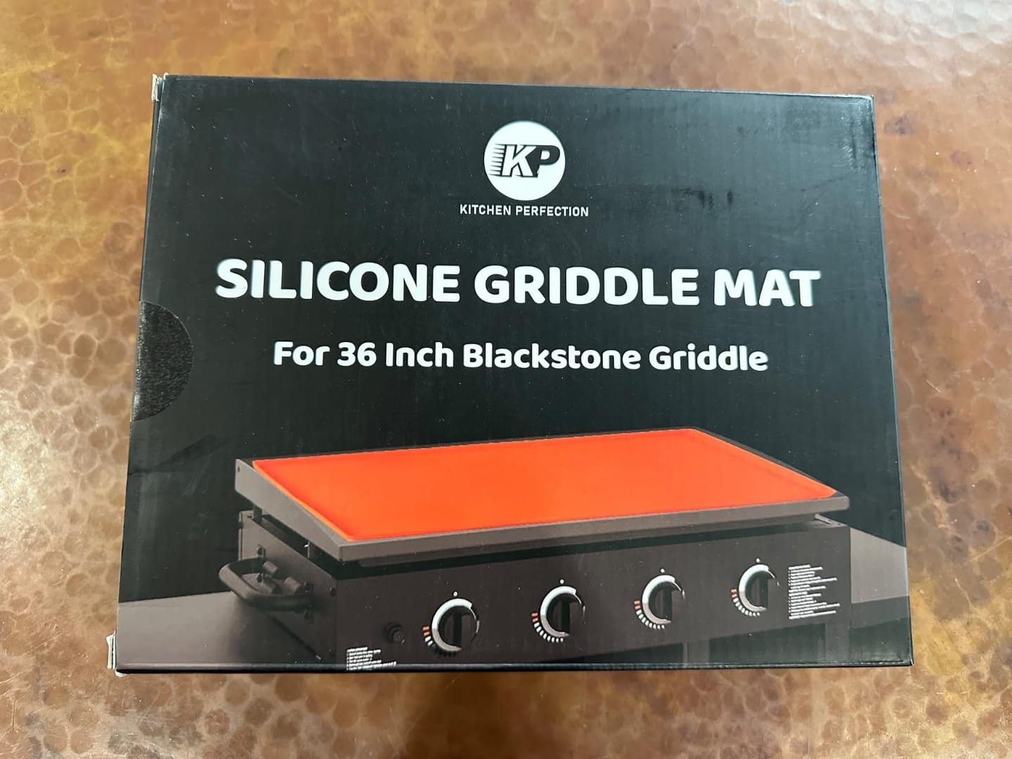 Customer photo review of Silicone Griddle Mat