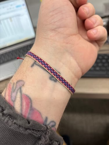 Customer photo review of Aztec Bracelet
