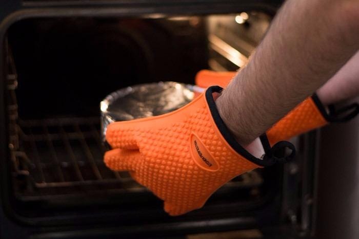 Customer photo review of Smoker Oven Gloves