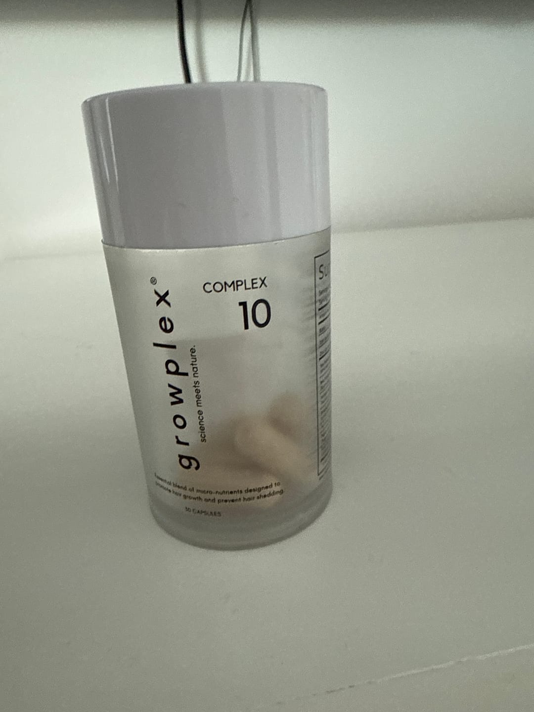 Customer photo review of Hair Loss Prevention Kit