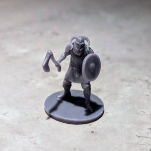Customer photo review of Viking warrior (axe & shield)
