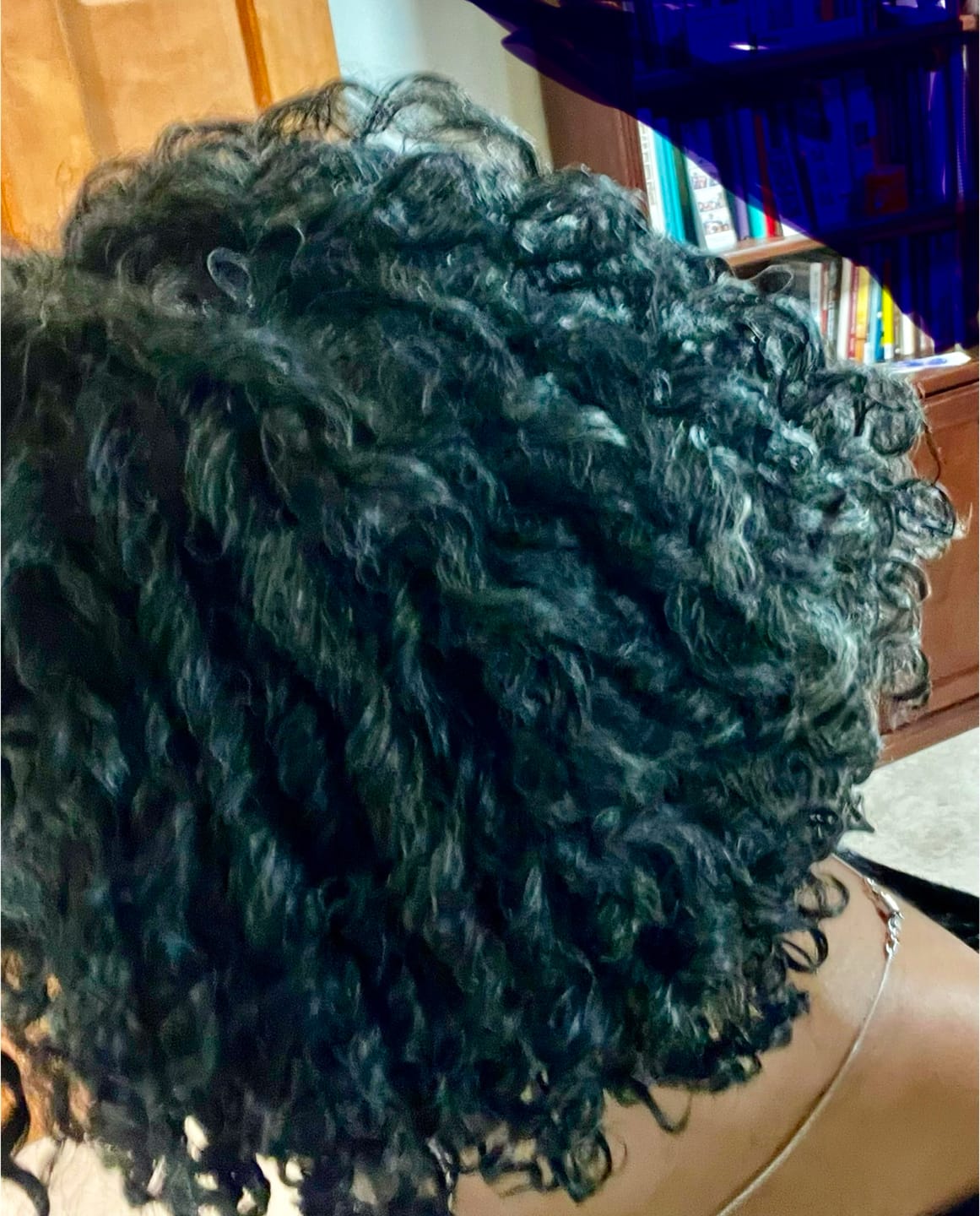 Customer photo review of MY CURL HAIR CARE ESSENTIALS BUNDLE