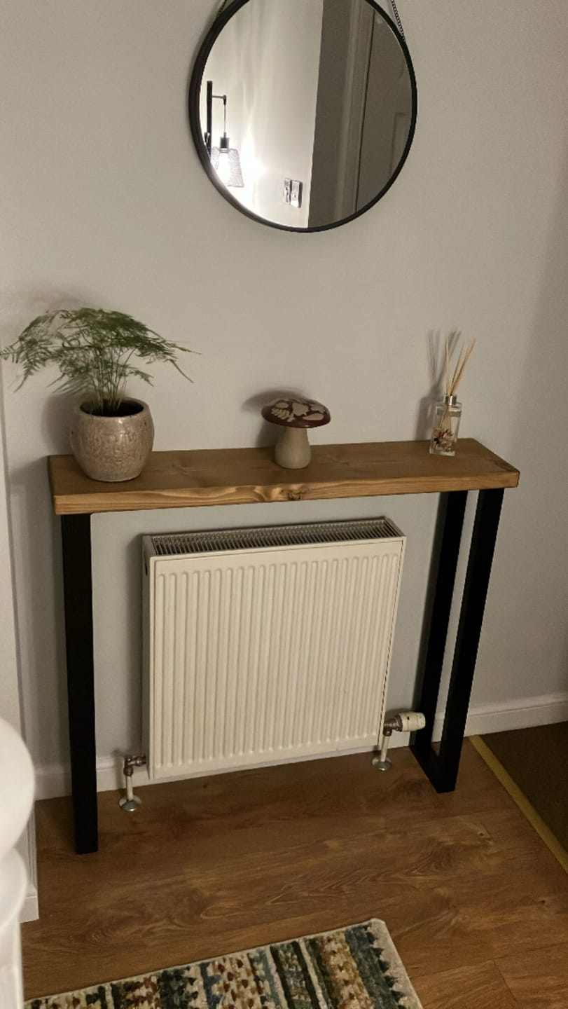 Customer photo review of Rustic Console Table | 22.5cm Depth